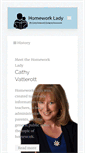 Mobile Screenshot of homeworklady.com